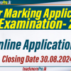 Paper Marking Application GIT Examination  - 2024