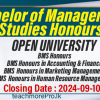 Bachelor of Management Studies