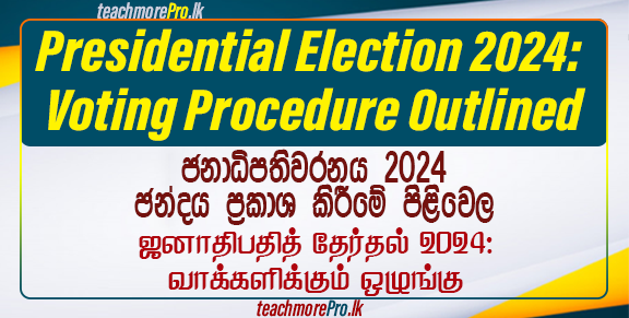 Presidential Election 2024: Voting Procedure Outlined