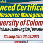 Advanced Certificate in Human Resource Management Law