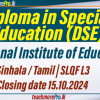 Diploma in Special Education (DSE) - National Institute of Education (NIE)