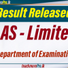 Result Released - SLAS - Limited