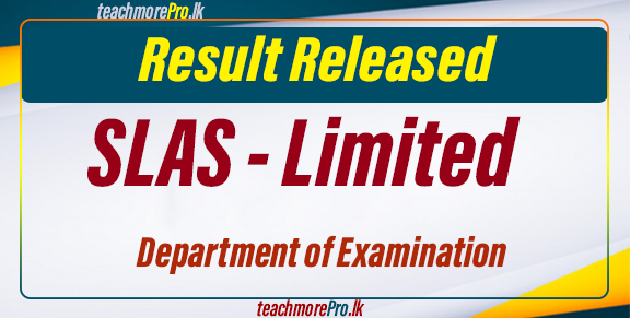 Result Released - SLAS - Limited