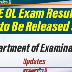 GCE OL Exam Results 2023 to Be Released Soon