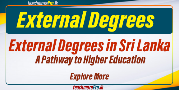 External Degrees in Sri Lanka