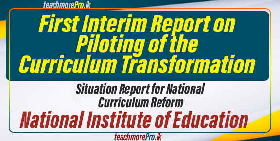 First Interim Report on Piloting of the Curriculum Transformation