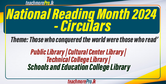 National Reading Month 2024 - Circulars