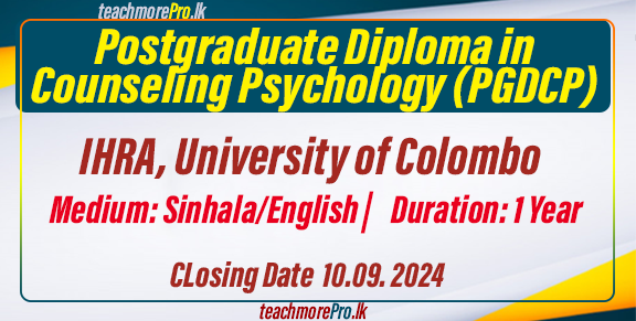 Postgraduate Diploma in Counseling Psychology (PGDCP) – Intake II 2024