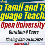 BA in Tamil and Tamil Language Teaching OUSL