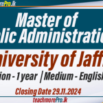 Master of Public Administration