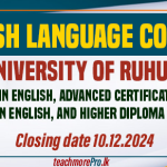 English Language Courses