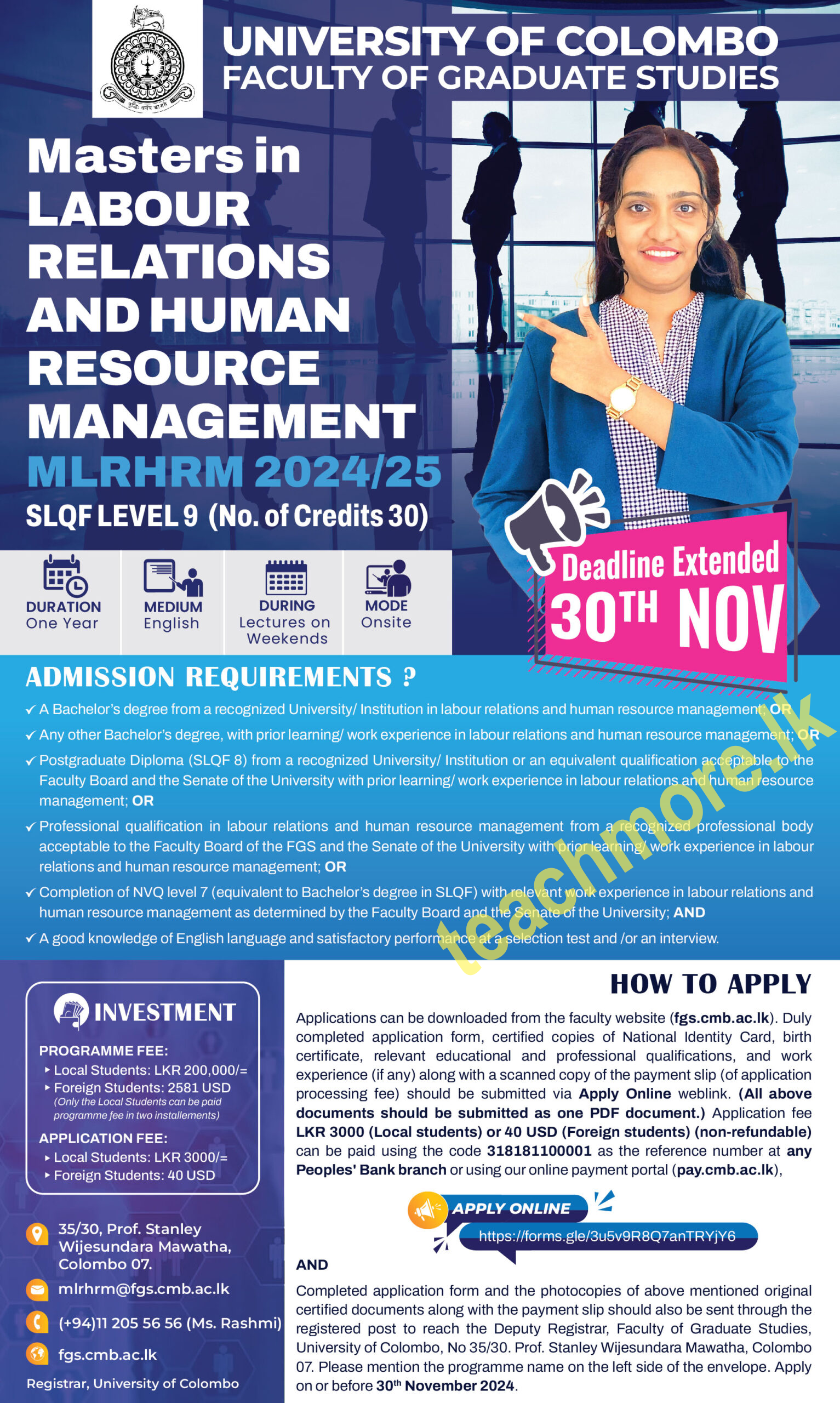 Masters in Labour Relations and Human Resource Management