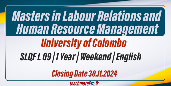 Masters in Labour Relations and Human Resource Management