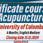 Certificate course in Acupuncture