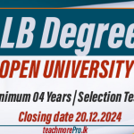 LLB Degree Open University 2024/2025