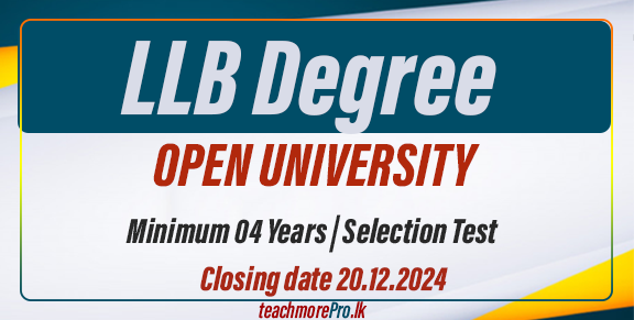 LLB Degree Open University 2024/2025