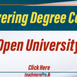 Discovering Degree Courses at the Open University of Sri Lanka