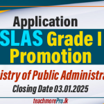 SLAS Grade 1 Promotion