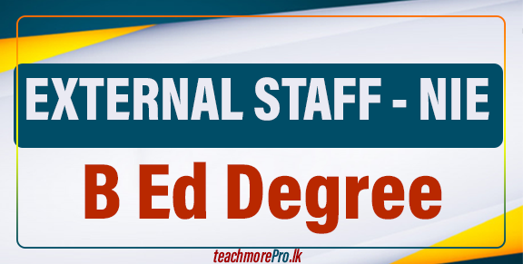 B Ed External Staff