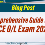 A Comprehensive Guide to the GCE O/L Exam 2024