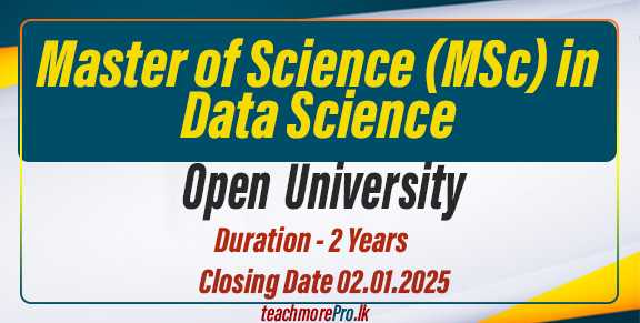 Master of Science in Data Science - OUSL