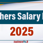 Teachers salary Date 2025