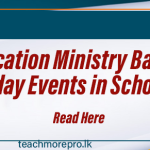 Education Ministry Bans Sunday Events in Schools