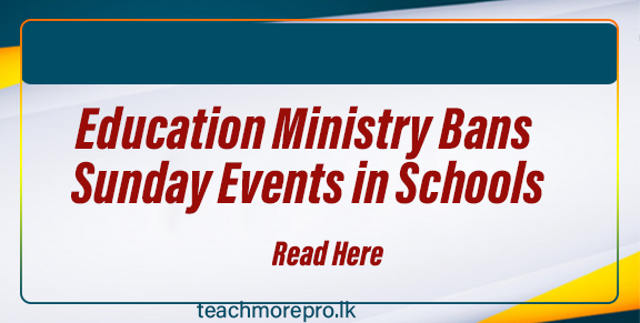 Education Ministry Bans Sunday Events in Schools