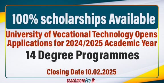 University of Vocational Technology Opens Applications for 2024/2025 Academic Year