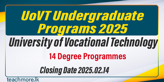 UoVT Undergraduate Programs 2025 at the University of Vocational Technology