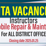 NAITA Opens Vacancies for Automobile Repair & Maintenance Instructors