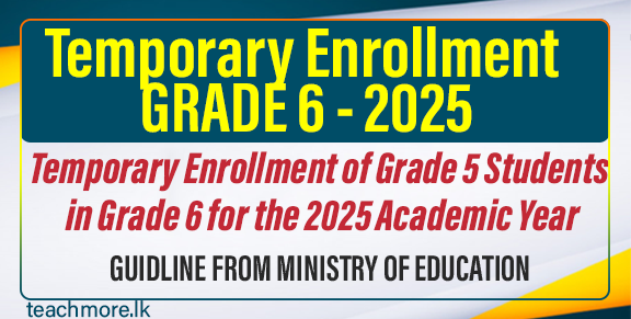 Temporary Enrollment in Grade 6 for the 2025 Academic Year