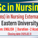 BSc (Hons) in Nursing Degree 2025 - Eastern University