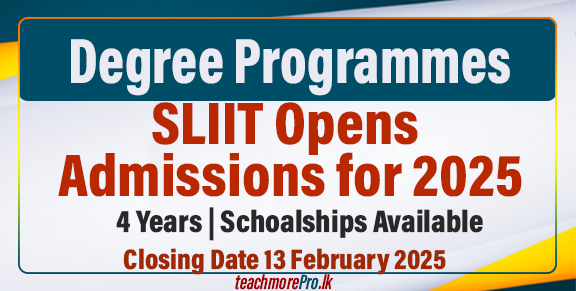 SLIIT Opens Admissions for 2025: Degree Programmes