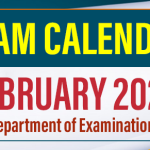 Examination Calendar for February 2025