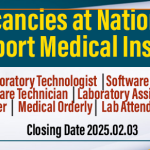 Job Vacancies at National Transport Medical Institute (NTMI) – 2025