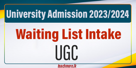  University Registrations 2023/2024 - Waiting List