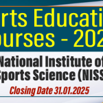 Applications for Sports Education Courses - 2025